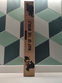 Mappa del mondo da grattare nuova