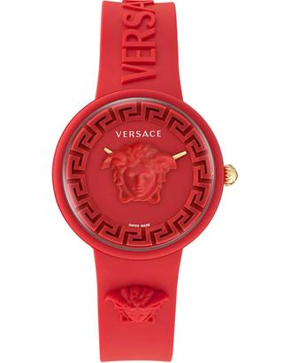 Versace Medusa Pop Watch Rosso Set esclusivo Nuovo