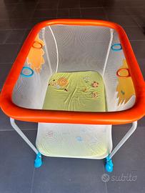 Lettino Soft Play green farm BREVI