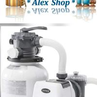 Intex Pompa a Sabbia 7900 l/h PRONTA CONSEGNA 