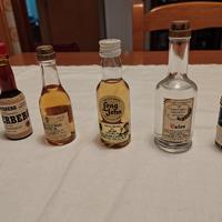 Set 5 liquori mignon vintage 