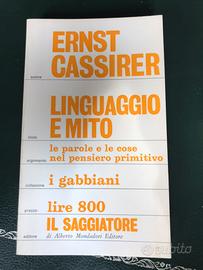 Ernst Cassirer Linguaggio e mito