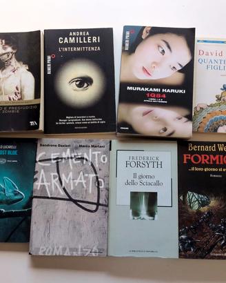 Lotto Libri Narrativa, Thriller e Noir