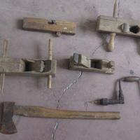 PIALLA ATTREZZI ASCIA DA FALEGNAME IN LEGNO