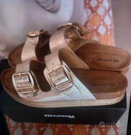 sandali ciabatte nuove  Superga donna Oro N° 41