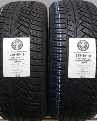 2 GOMME 235 50 18 CONTINENTAL A64109