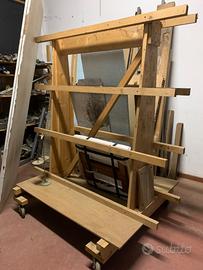 Cavalletto porta serramenti