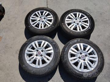 4 cerchi lega e gomme fiat Punto 15P
