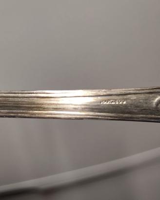 Valigetta stoviglie placcate argento 800