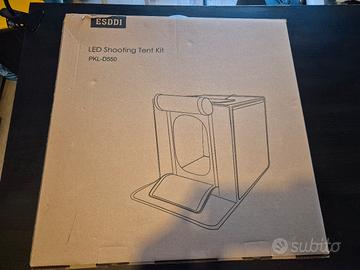 shooting tent kit (per riprese fotografiche)