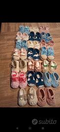 Nuovo sandali scarpe neonato bebè fatto a mano