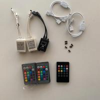 Set Accessori Strisce led RGB Controller Music Syn