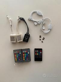 Set Accessori Strisce led RGB Controller Music Syn