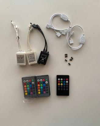 Set Accessori Strisce led RGB Controller Music Syn