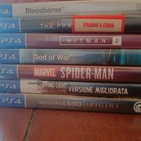  7 GIOCHI PS4 - LOCALITÀ: NETTUNO - RITIRO A MANO