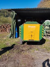 rimorchio x trattore x nocciole castagne 