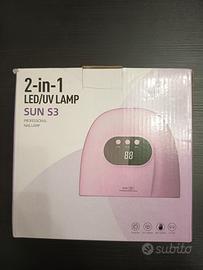 lampada unghie led/UV sun s3