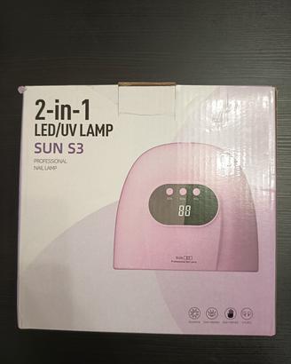 lampada unghie led/UV sun s3