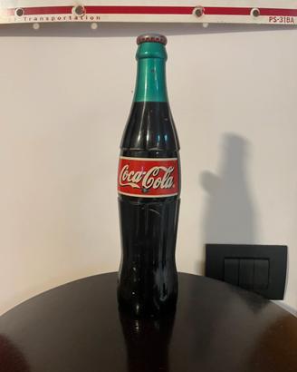 COCA COLA BOTTIGLIA MANIGLIA FRIGO VINTAGE METALLO