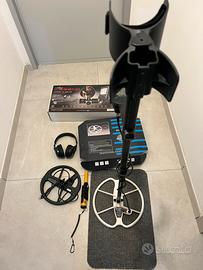 Nokta Legend+piastra 13” Detech+accupoit+ cuffie N