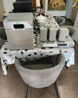 kit sub amplificatore con casse