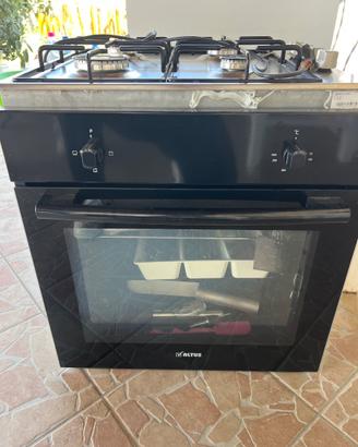 Forno a incasso con piano cottura