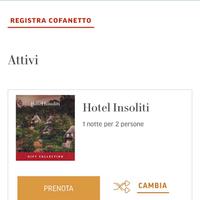 Cofanetto BOSCOLO "weekend insoliti"