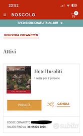 Cofanetto BOSCOLO "weekend insoliti"