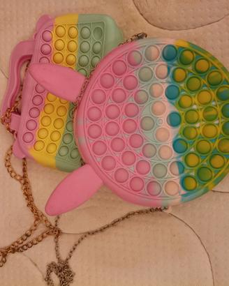 Borsetta Pop it a Tracolla con Cerniera