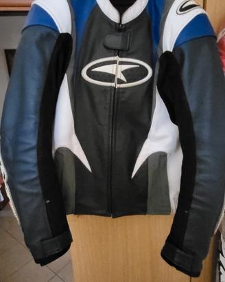 giacca in pelle axo 
