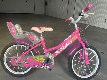 Dino Bike  Rosa per Bambina (3-5 anni)