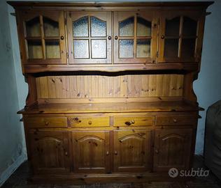 credenza rustica in legno massello