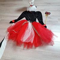 costume regina di cuori Alice Carnevale