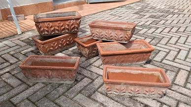 Vaschette in terracotta 