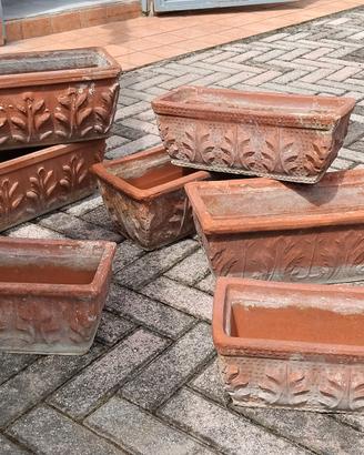 Vaschette in terracotta 