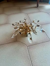 Lampadario di Stilkronen Oscar Torlasco anni 70