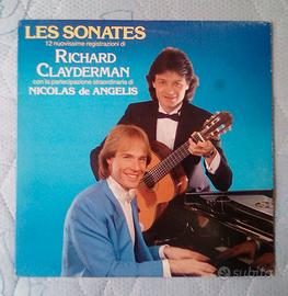 VINILE 33 GIRI: RICHARD CLAYDERMAN, “LES SONATES”