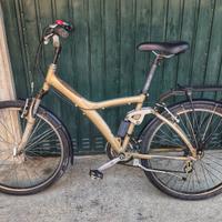 btwin seven ruote 26" cambi 3 X 7 biammortizzata