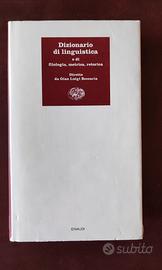 Dizionario di Linguistica; Gian Luigi Beccaria
