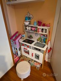 cucina in legno per bambini e accessori 