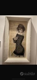 Quadro  GIANNI BELLINI titolo ITALIA