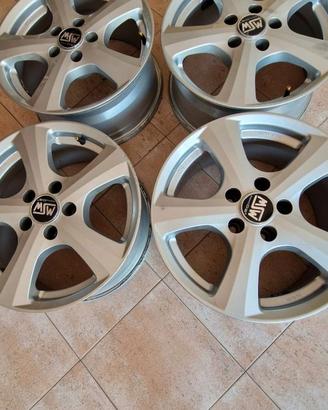 4 Cerchi in lega MSW diametro 16"