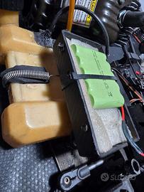 Automodello auto costruito 1/6 su base Fg