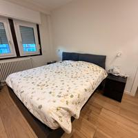 Letto Malm Ikea con comodini