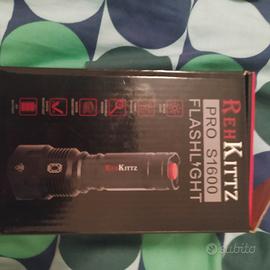 torcia a batteria rehkittz pros1600