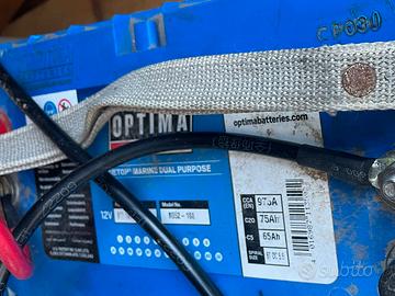 Batteria Optima Blu 75ah