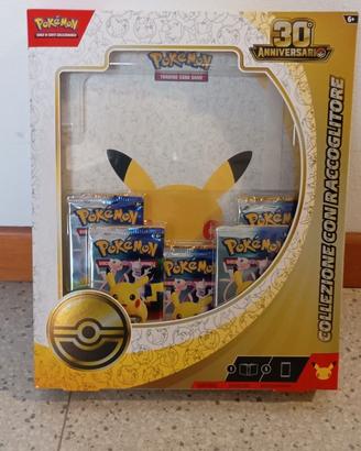 Raccoglitore 30 anniversario Pokemon 