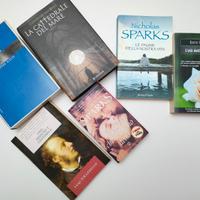 Libro libri vari romanzo romanzi rosa stock
