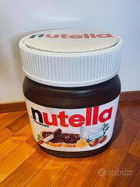 Sgabello Pouf Gigante Pubblicitario Nutella 50 cm