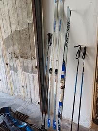 Sci da fondo e scarpe